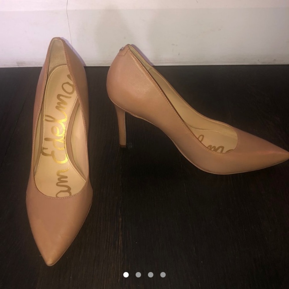 Elegant 10/10 condition Sam Edelman nude heels